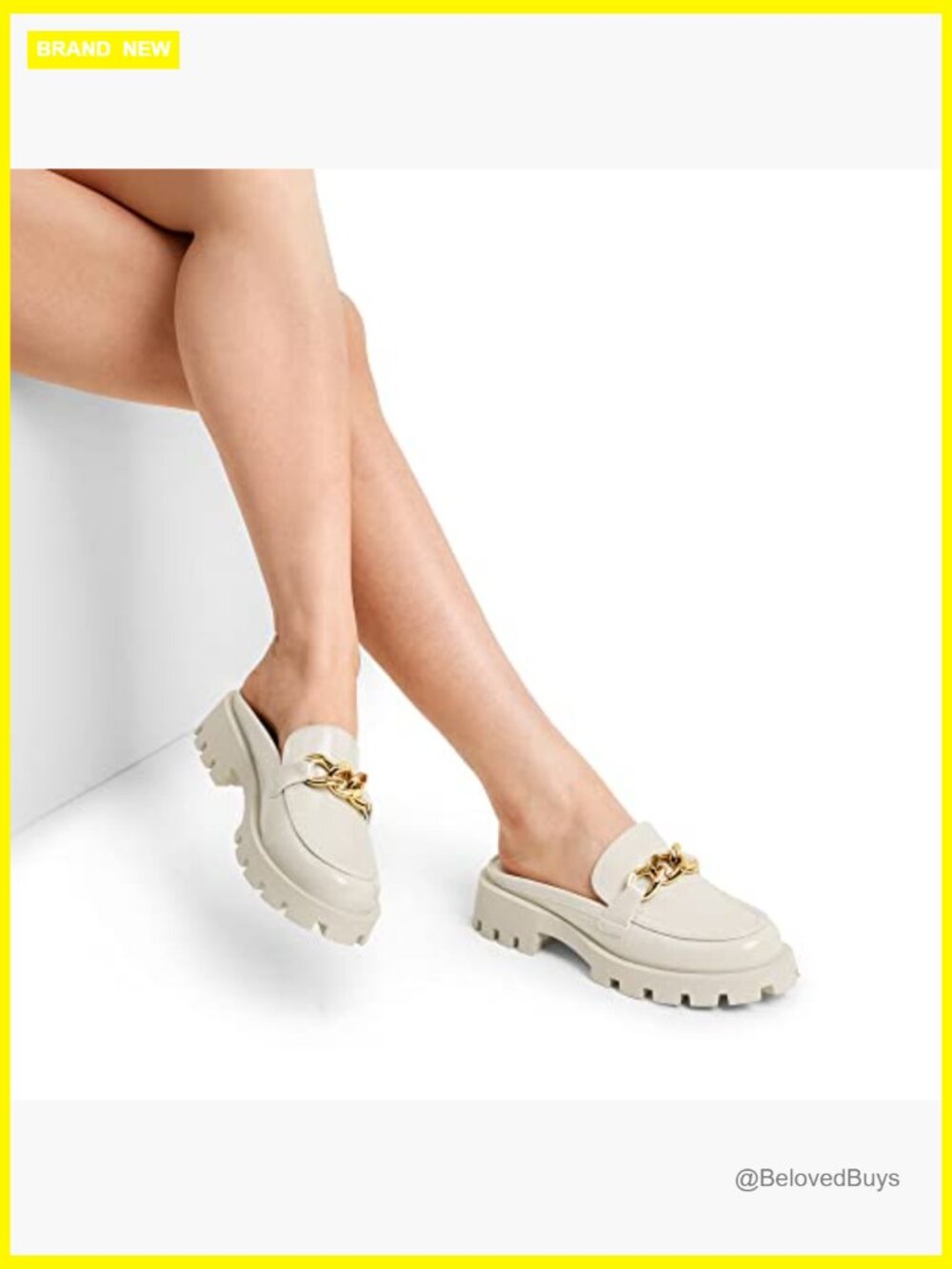 Platform Mules Chunky Slides Slippers Loafers Slip On Comfort Thick Flat - Picture 7 of 7